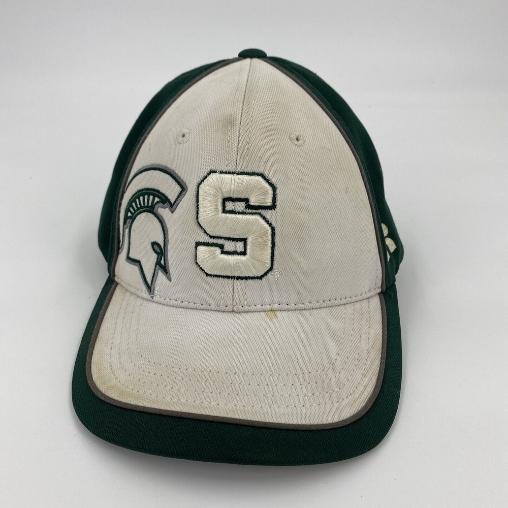 Russell Athletic Hat Michigan State Spartans MSU Green One Size Condition‎